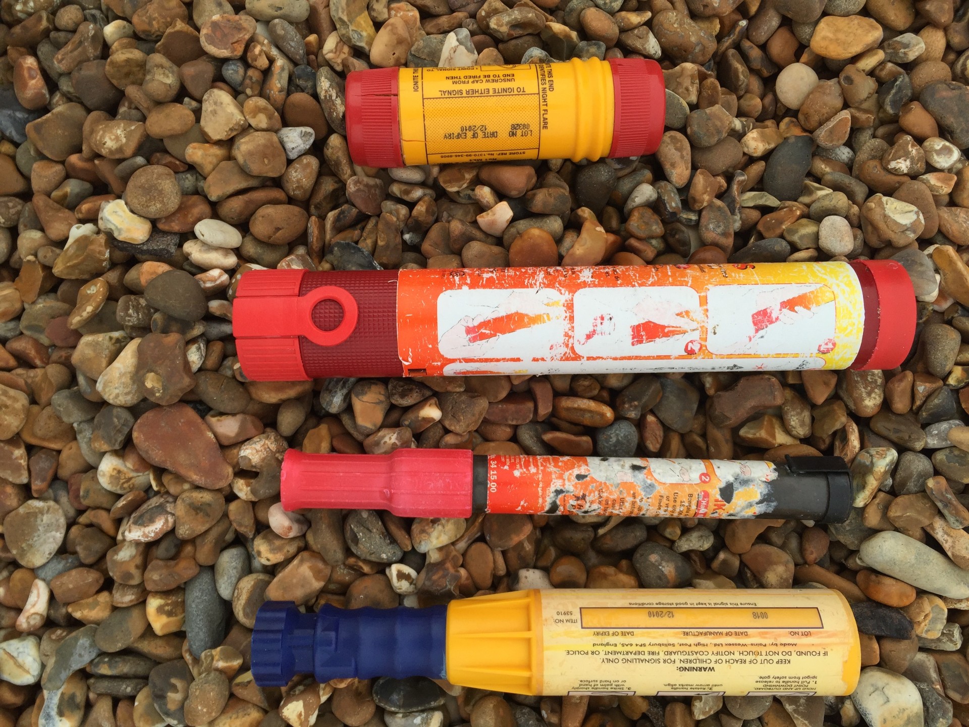 Marine safety flares for sea kayakers with NOMAD Sea Kayaking.