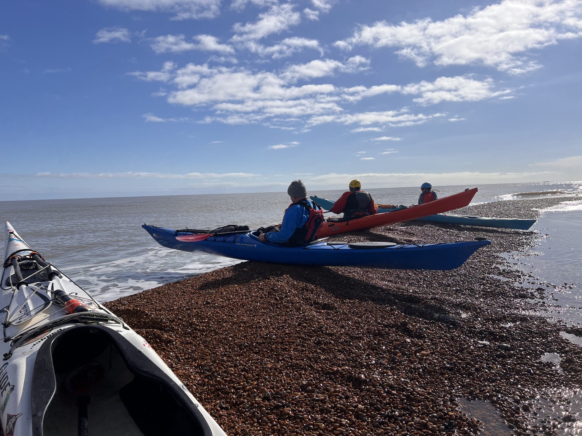 Sea kayaking courses on the East Coast of England with NOMAD Sea Kayaking.