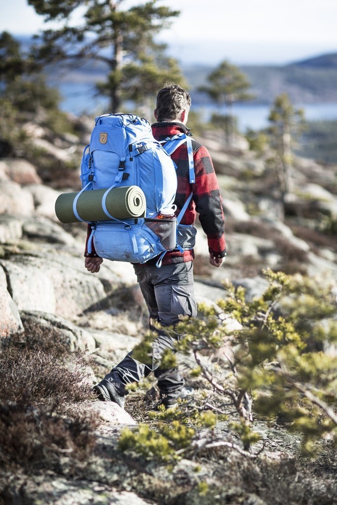 On the  Kungsleden Trail in Sweden