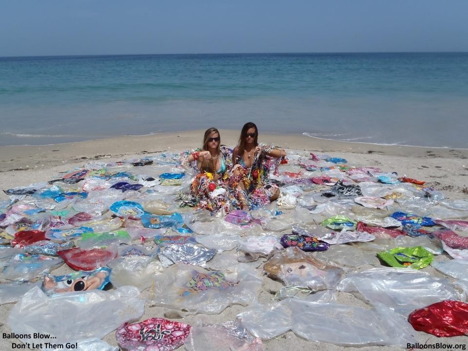 Balloons are a HUGE problem on our beaches