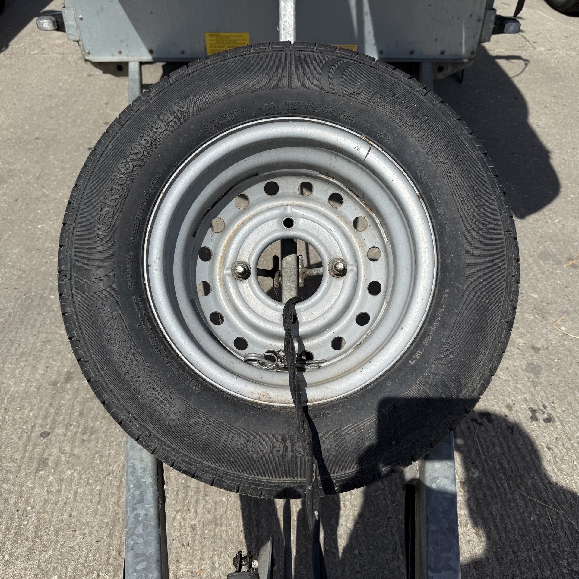 Motiv Kayak & Canoe Trailer with spare tyre in Suffolk.