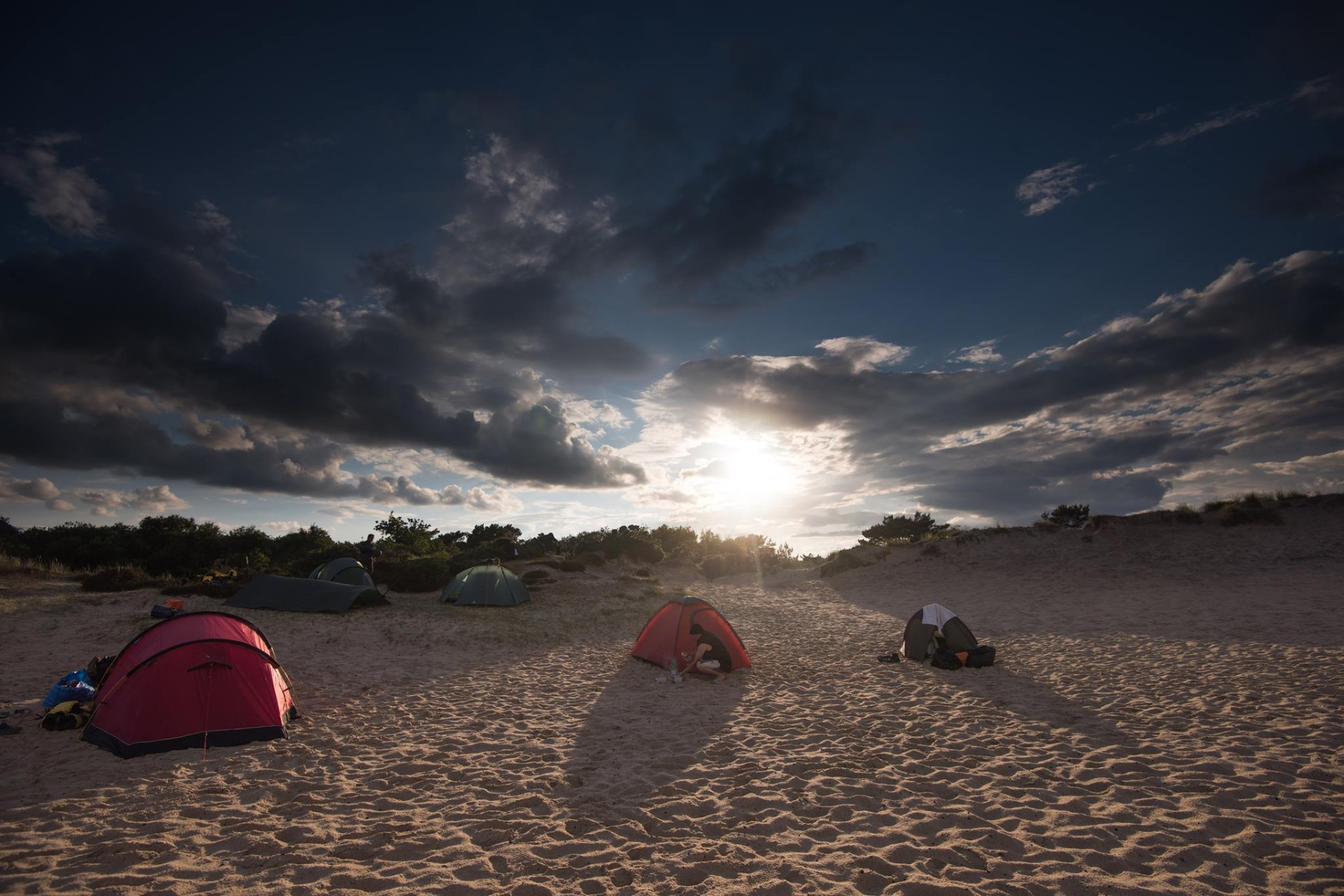 Wild camping with NOMAD Sea Kayaking.