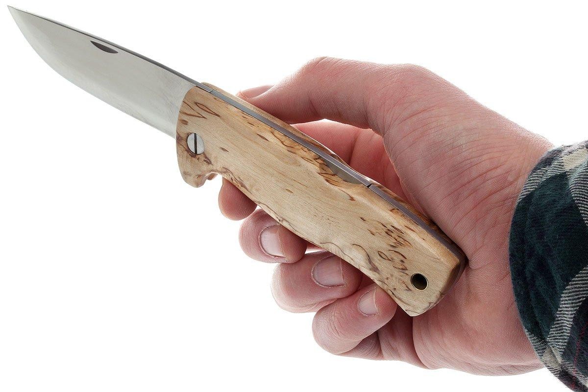Bushcraft lock blade folding knife.