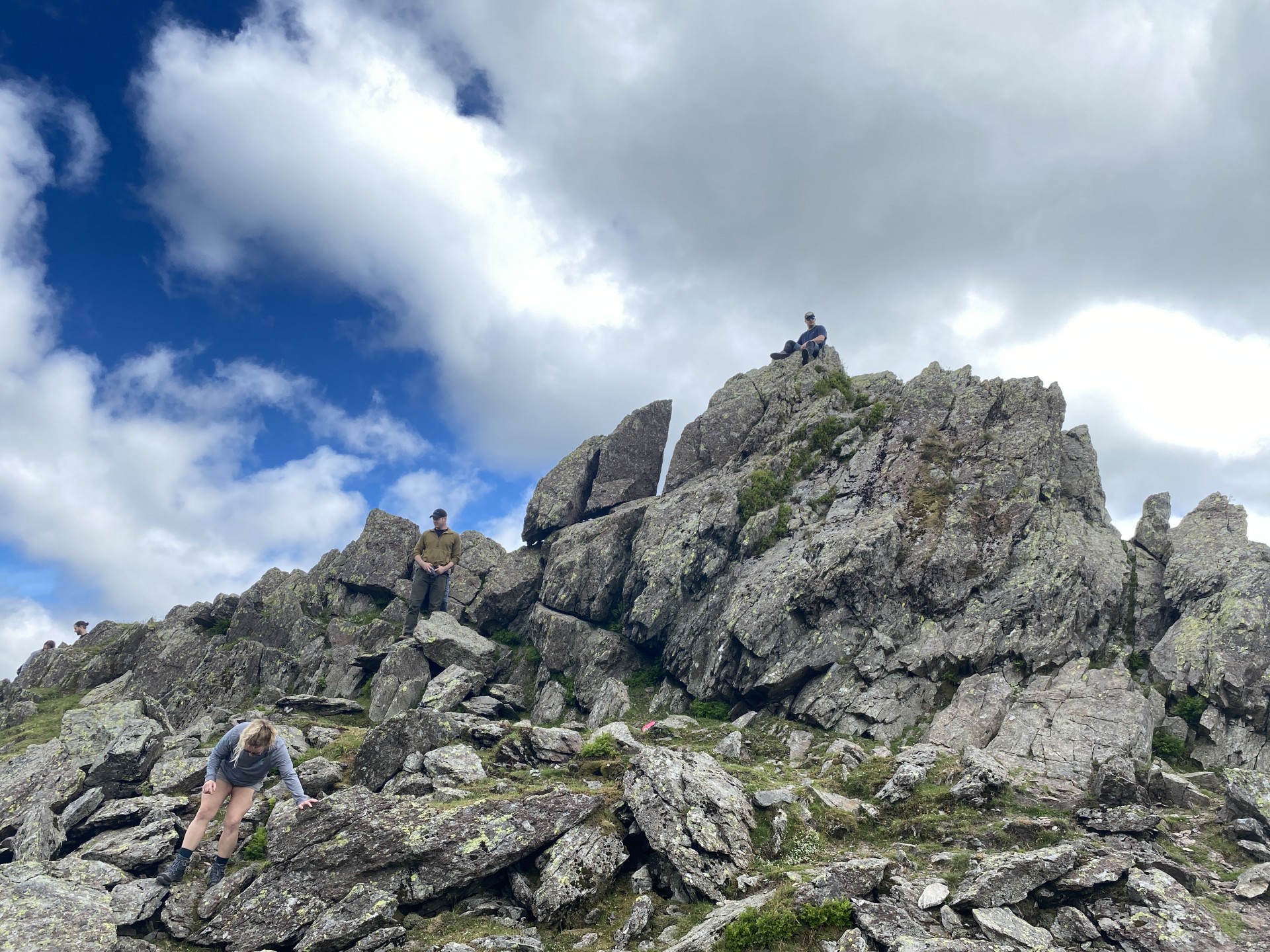Crag Helm for final days hike.