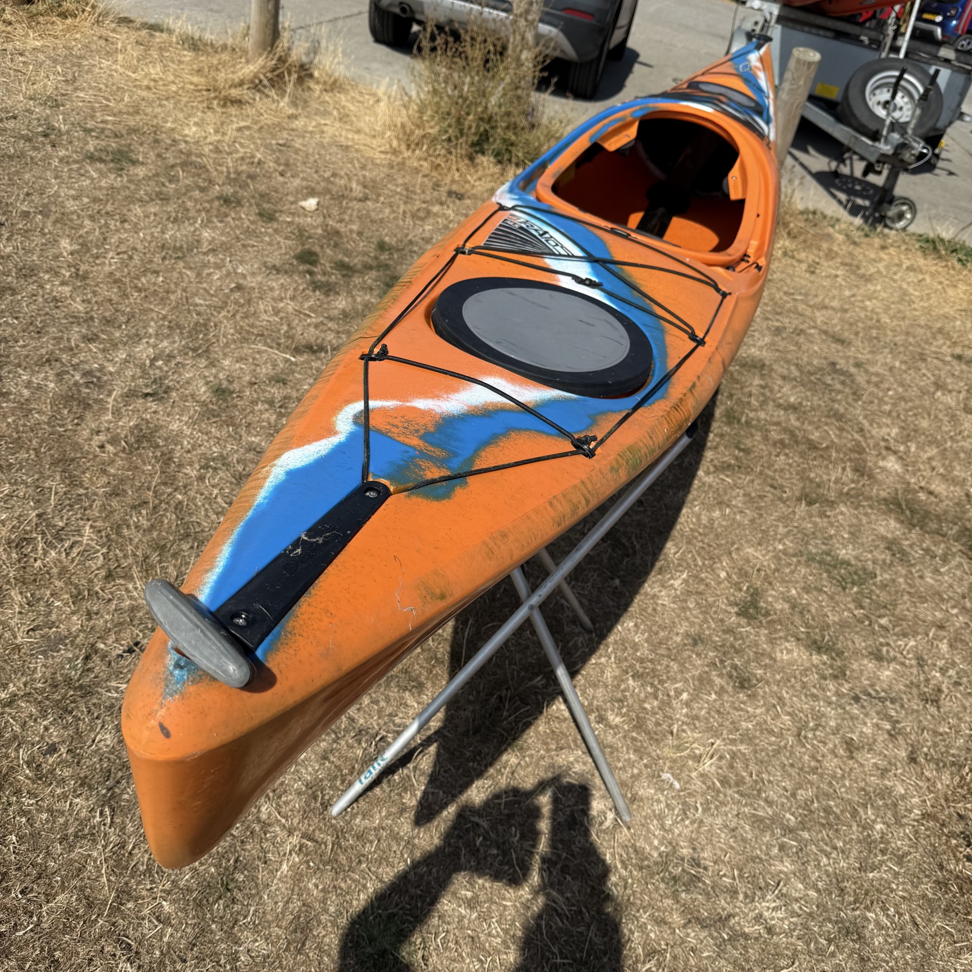 Decklines & toggles all roundDagger Stratos 14.5L sea kayak for sale