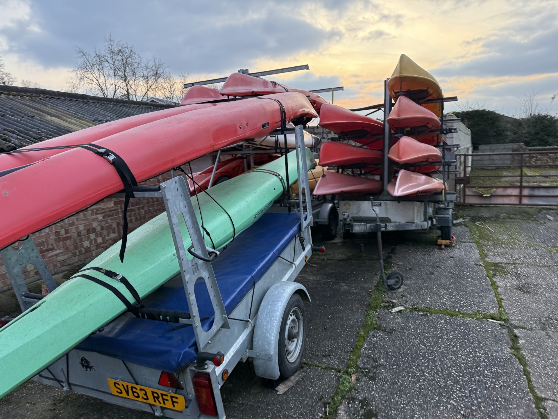 Motiv Combination Trailer for Sale with NOMAD Sea Kayaking