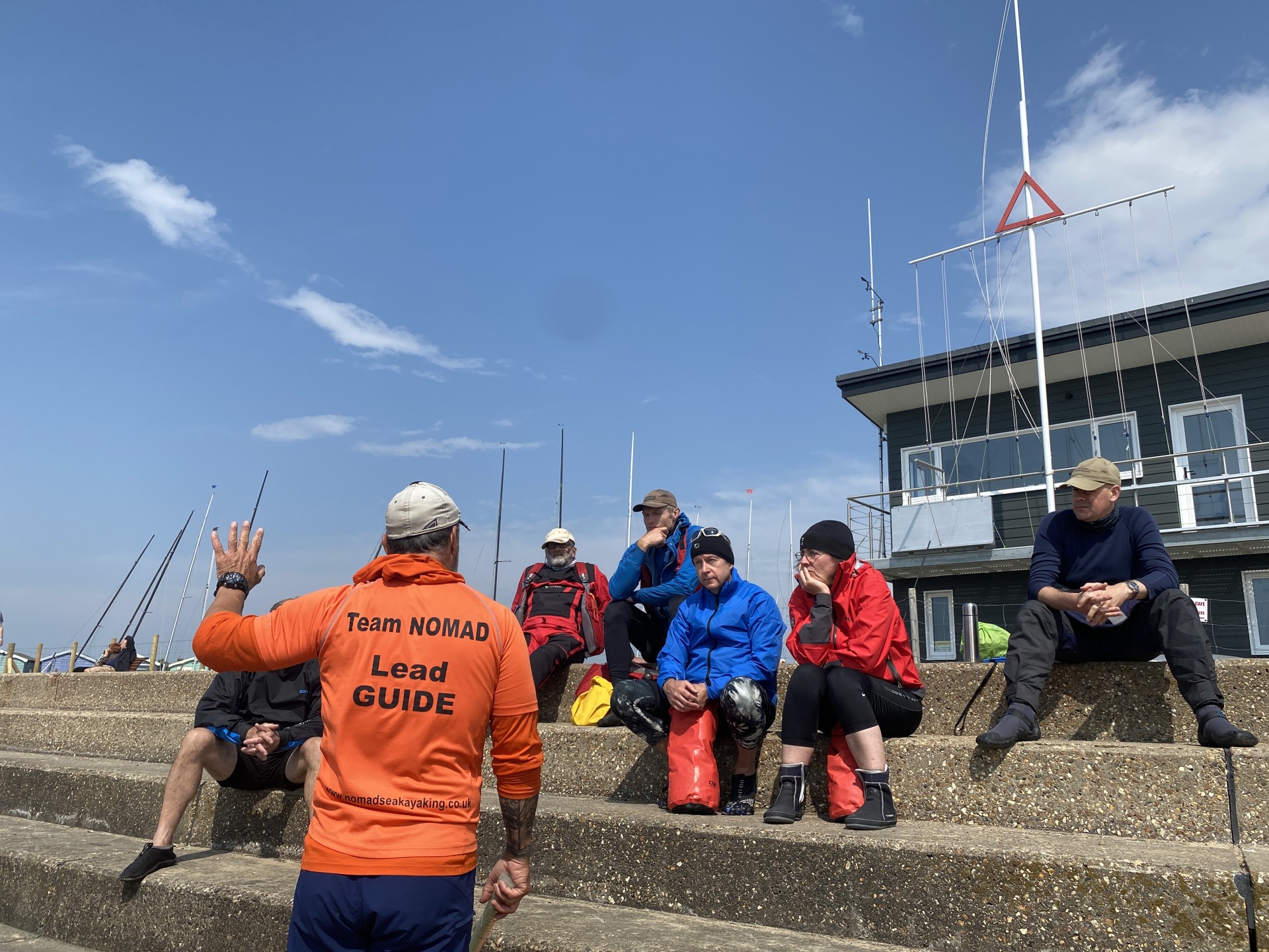 Basic seamanship Brightlingsea Sailing Club Essex.