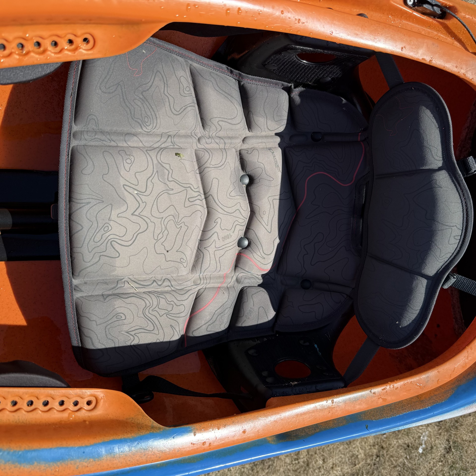 Sport seat Comfortable Dagger Stratos 14.5L sea kayak for sale in Suffolk.