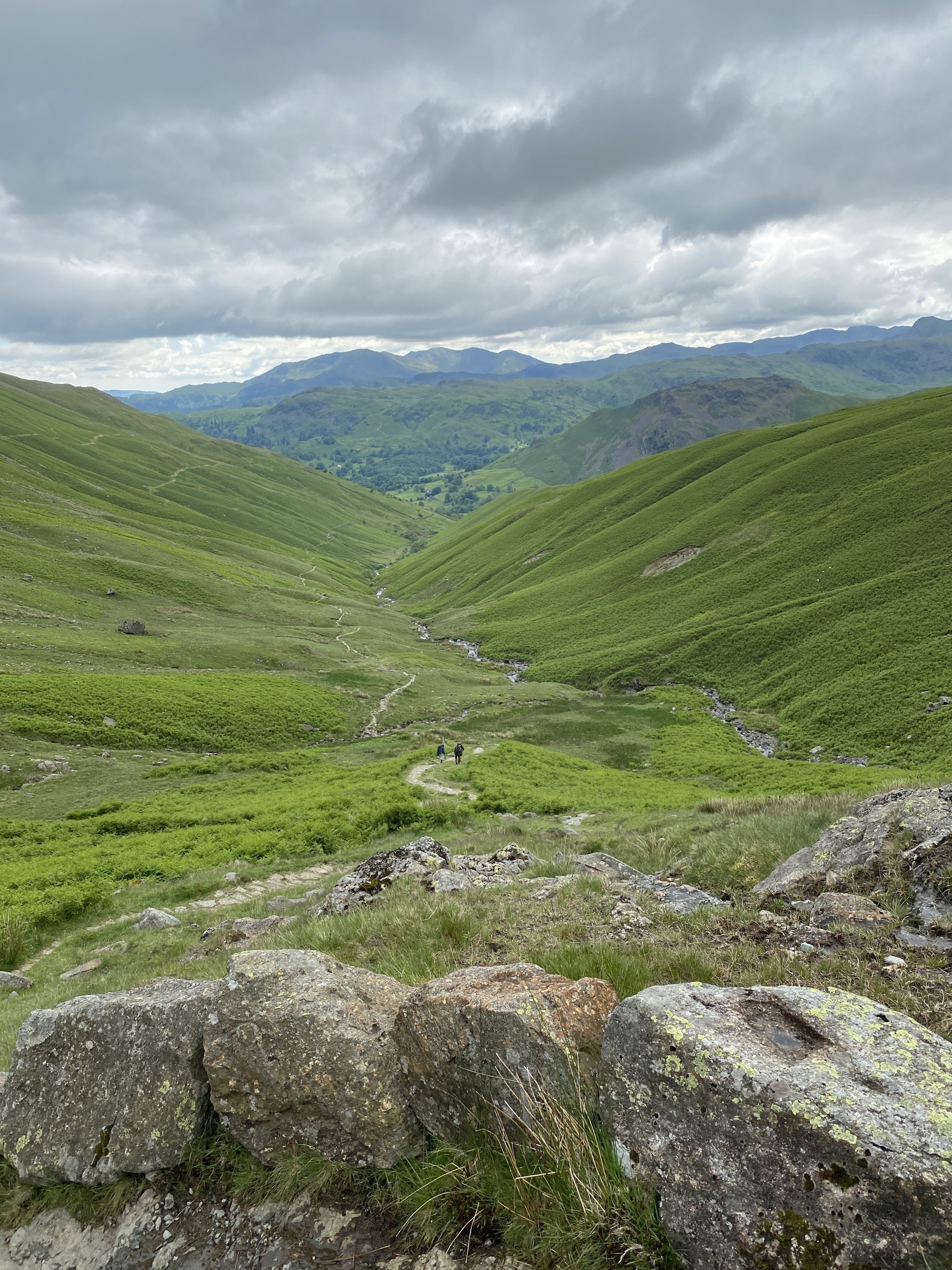 Route down the valley to Grasmere.