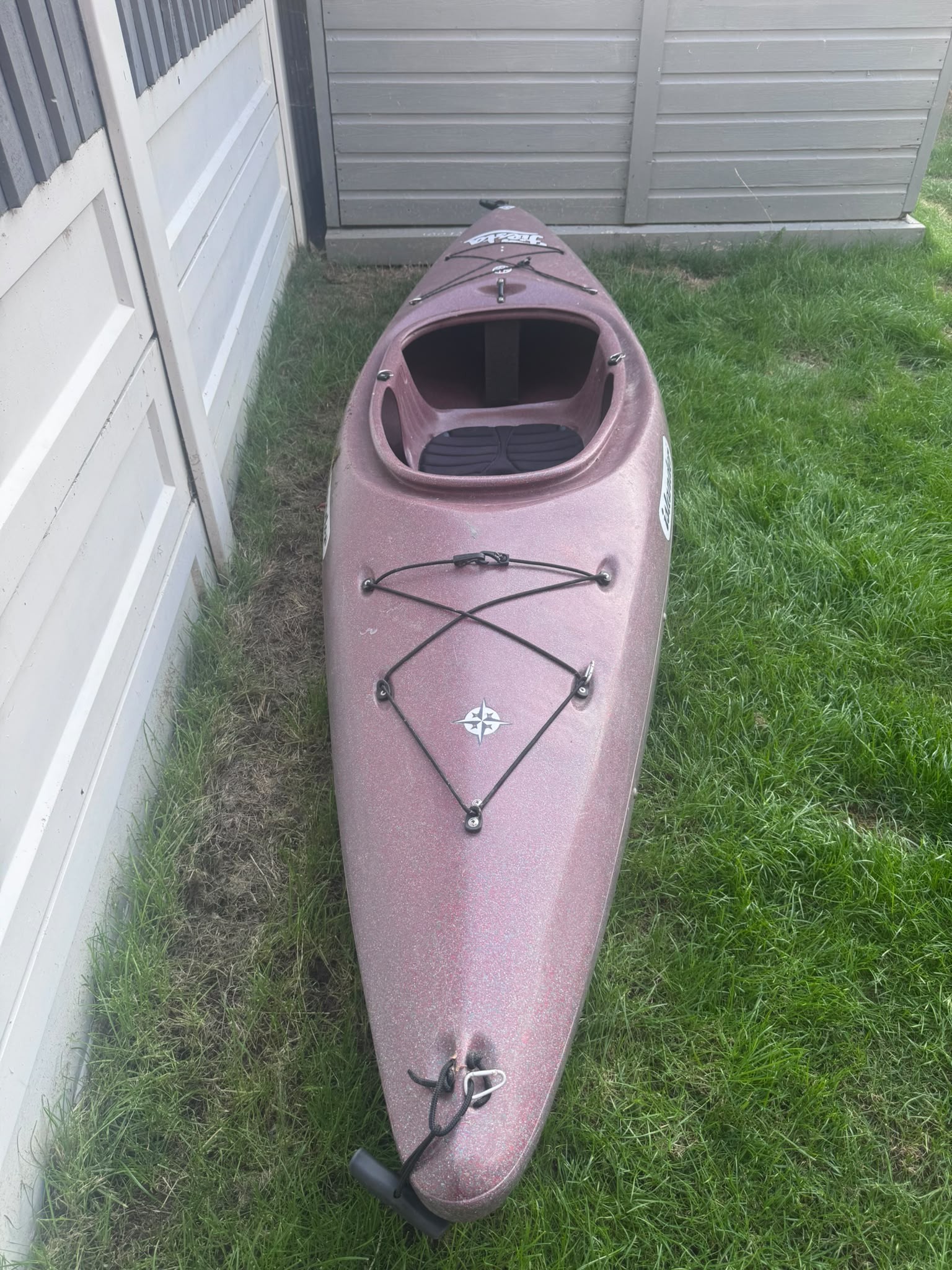 Islander Fiesta Decked Kayak - Recycled plastic. For Sale with NOMAD Sea Kayaking.