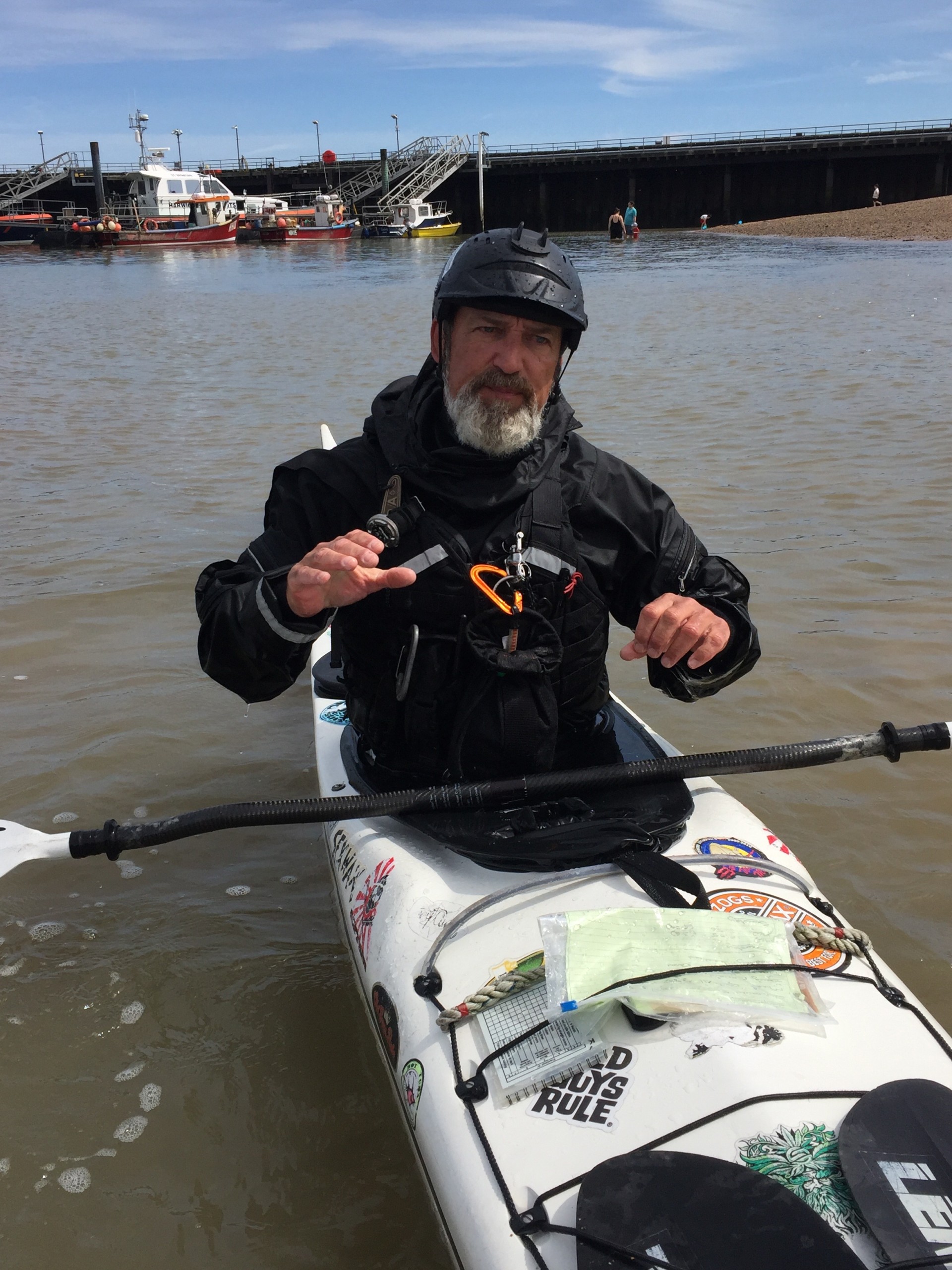 Coaching with NOMAD Sea Kayaking.