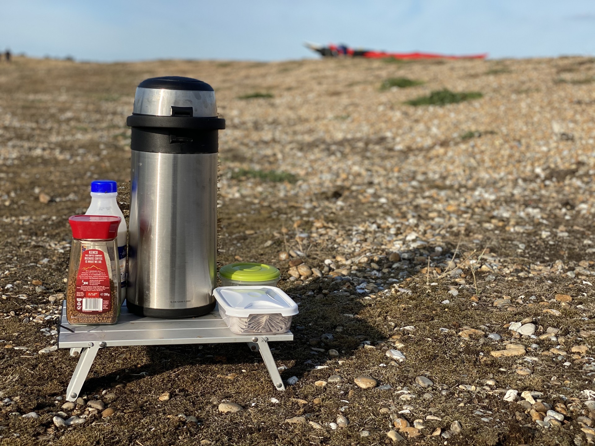 Hot drinks and evening sun downers are provided on all sea kayaking wild camping trips.