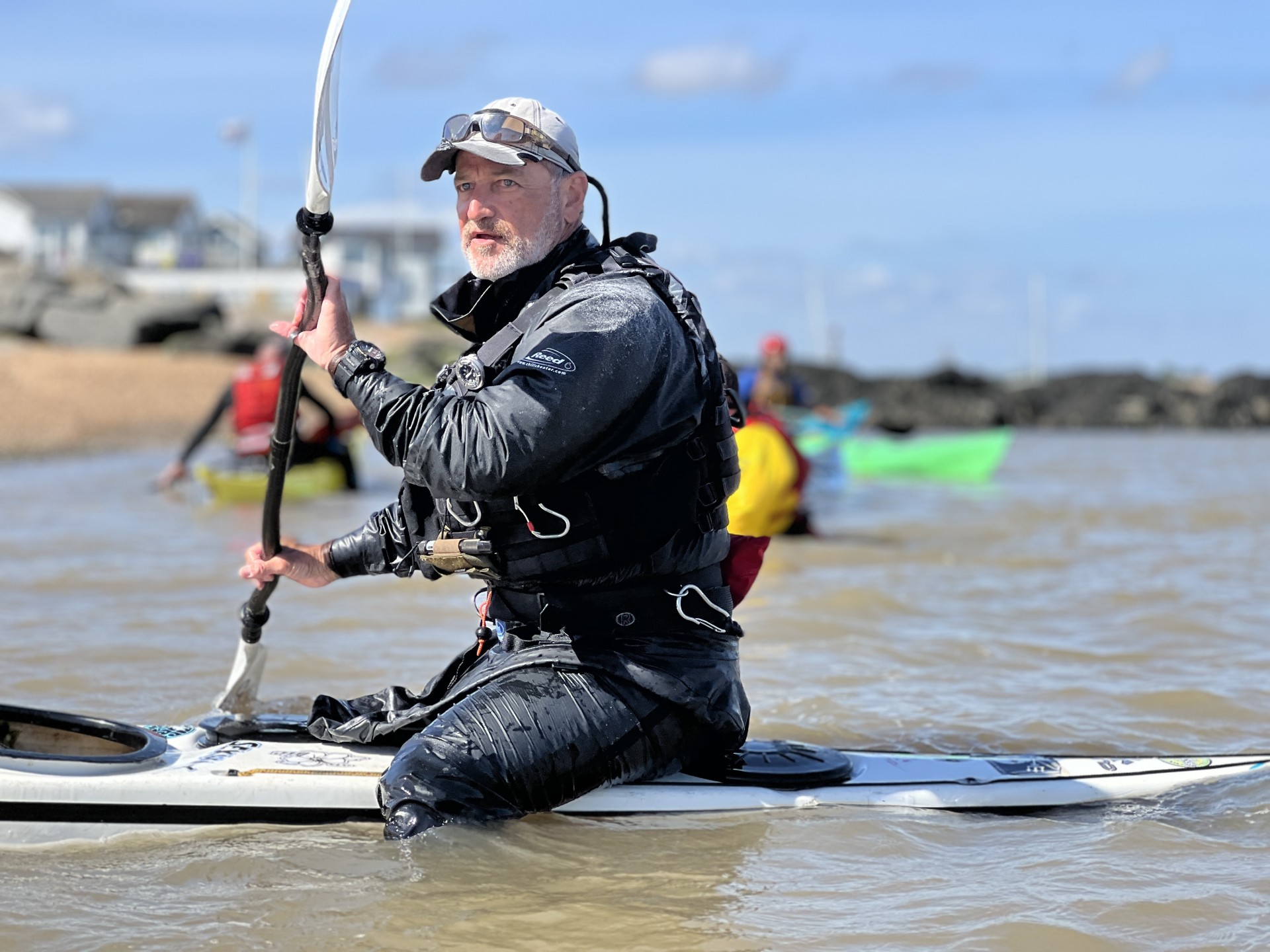 Balance training on sea kayaks with NOMAD Sea Kayaking N.S.K.