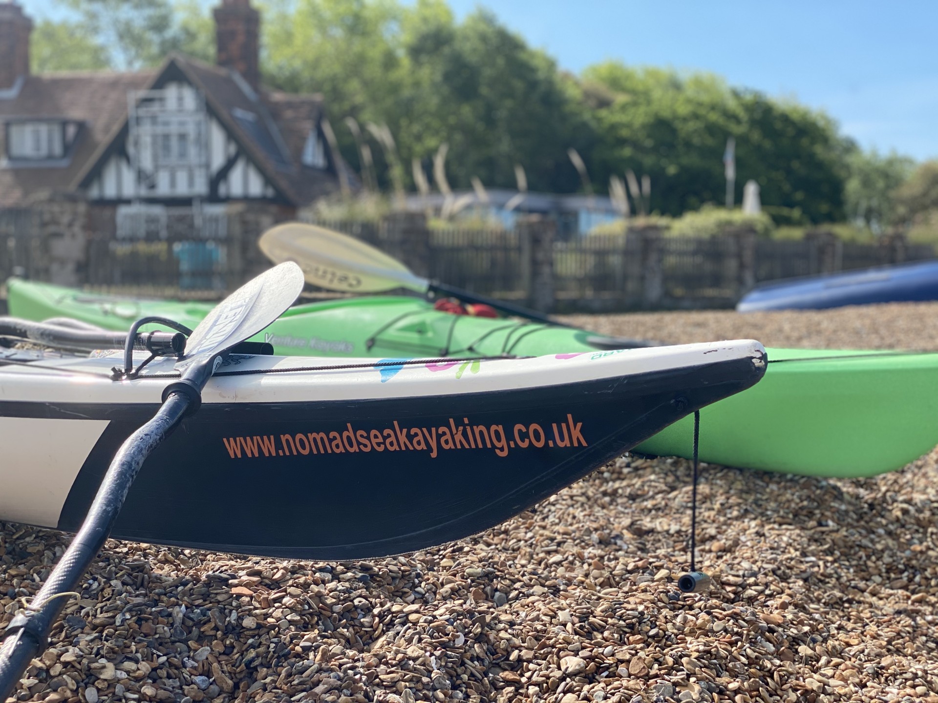www.nomadseakayaking.co.uk home of sea kayaking in the east of England.