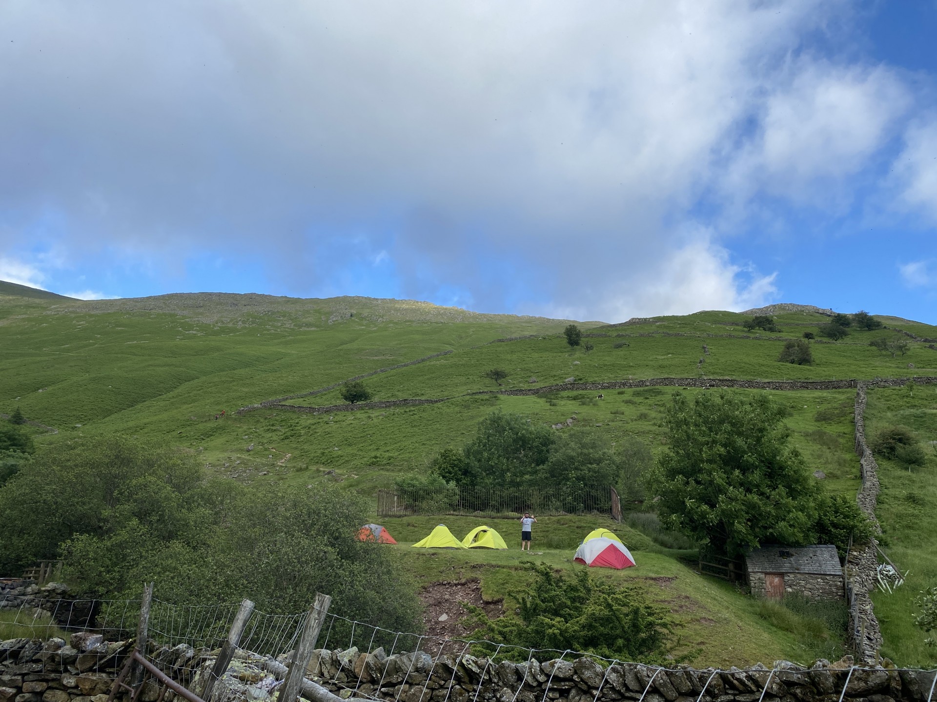 Wild camp on weekend hike RAF Mildenhall