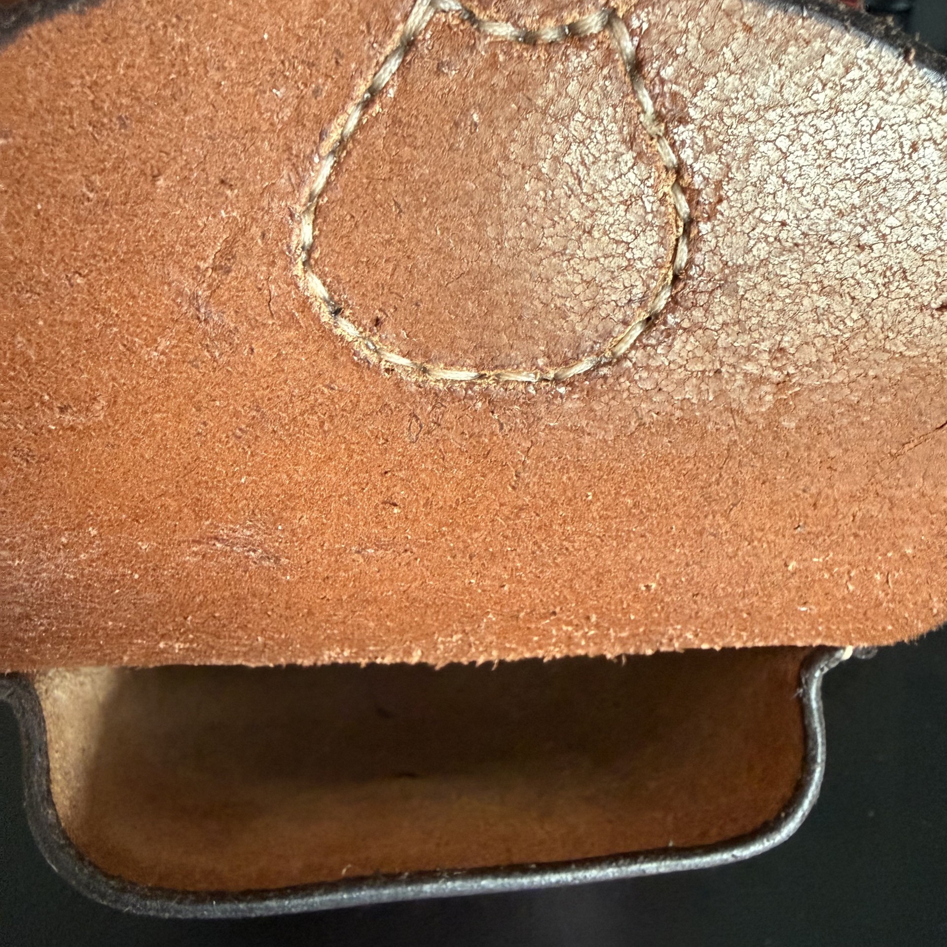 High quality leather belt pouch for Bushcrafters.